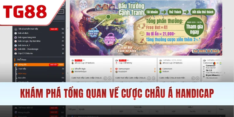 Khám phá tổng quan về cược châu Á Handicap